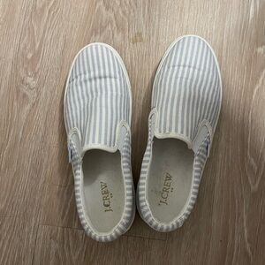 J. Crew Seersucker shoes